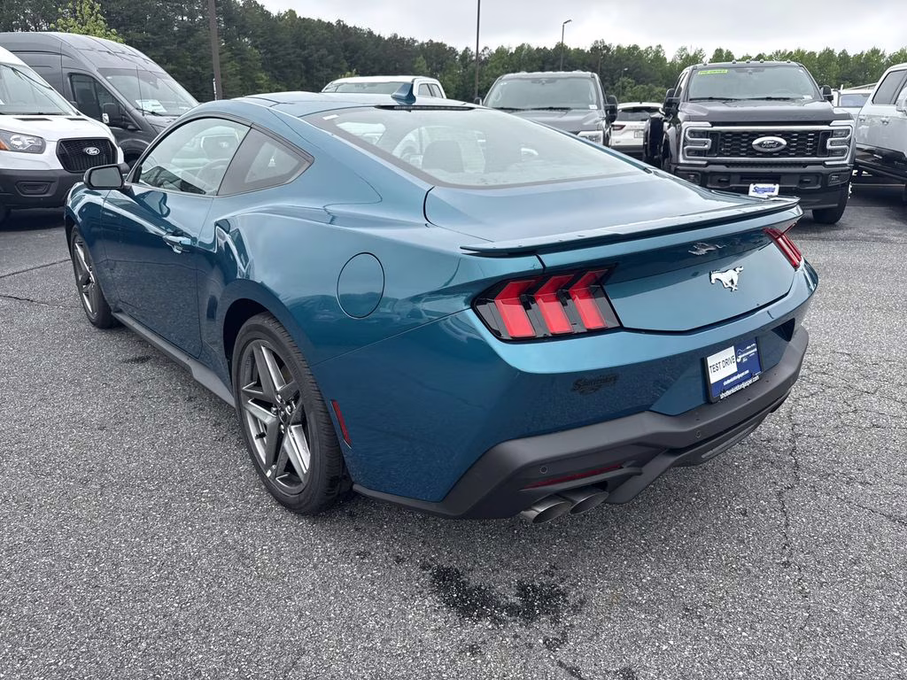 2026 Blue Ford Mustang EcoBoost RWD Coupe