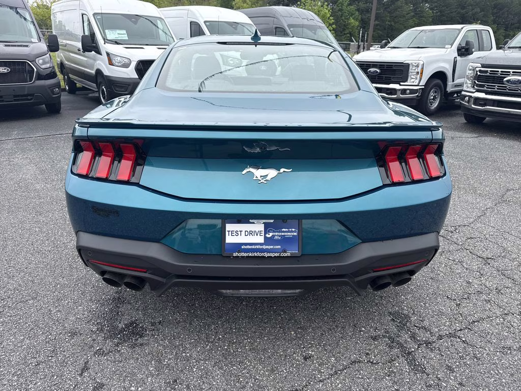 2026 Blue Ford Mustang EcoBoost RWD Coupe