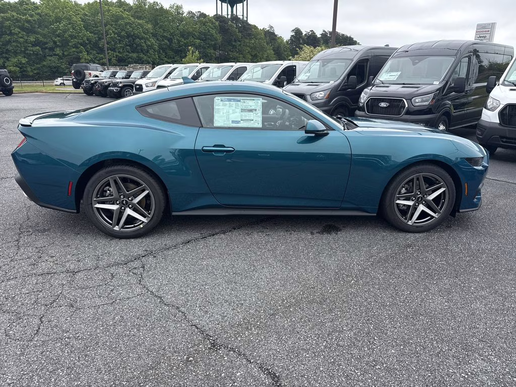 2026 Blue Ford Mustang EcoBoost RWD Coupe