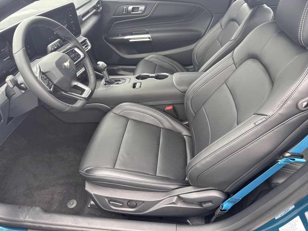 2026 Blue Ford Mustang EcoBoost RWD Coupe