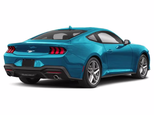 2026 Blue Ford Mustang EcoBoost RWD Coupe
