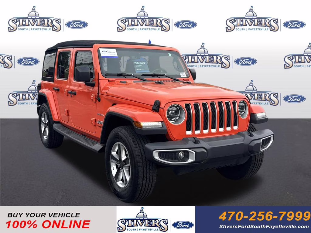 2019 Punkn Metallic Clearcoat Jeep Wrangler Unlimited Sahara 4X4 SUV