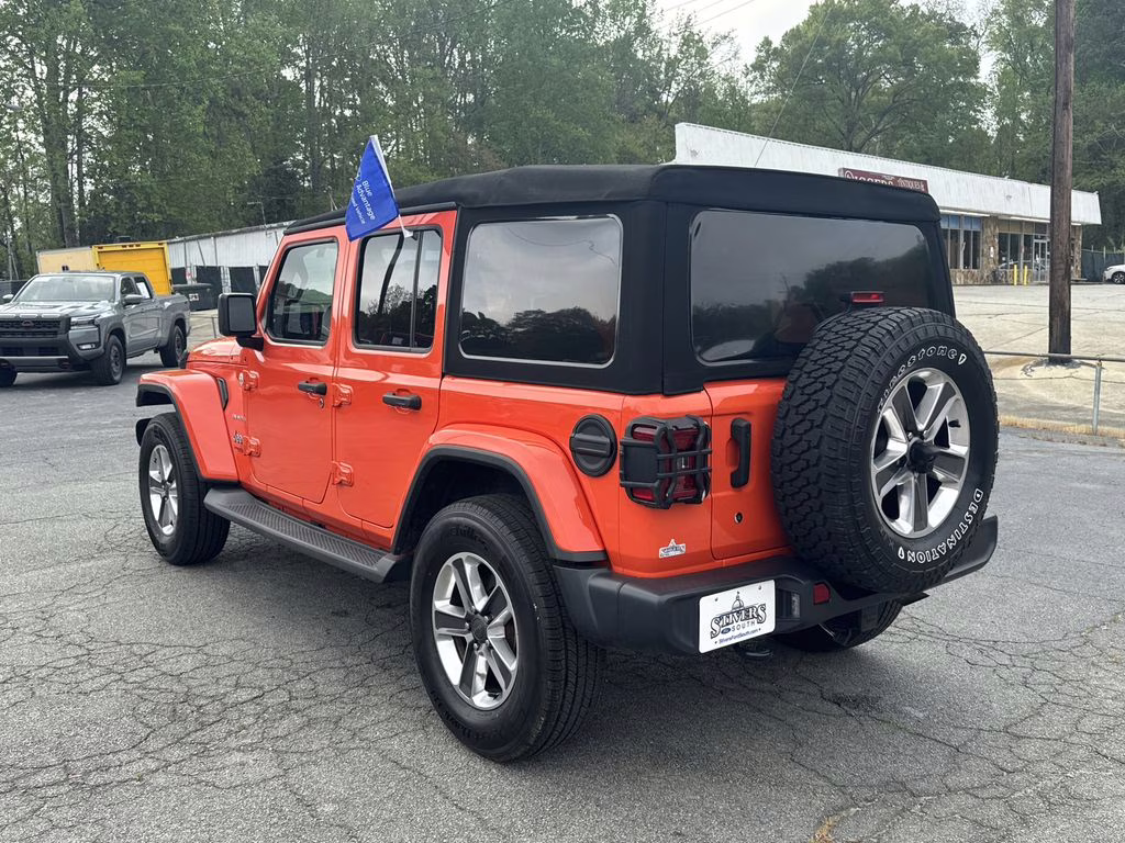 2019 Punkn Metallic Clearcoat Jeep Wrangler Unlimited Sahara 4X4 SUV