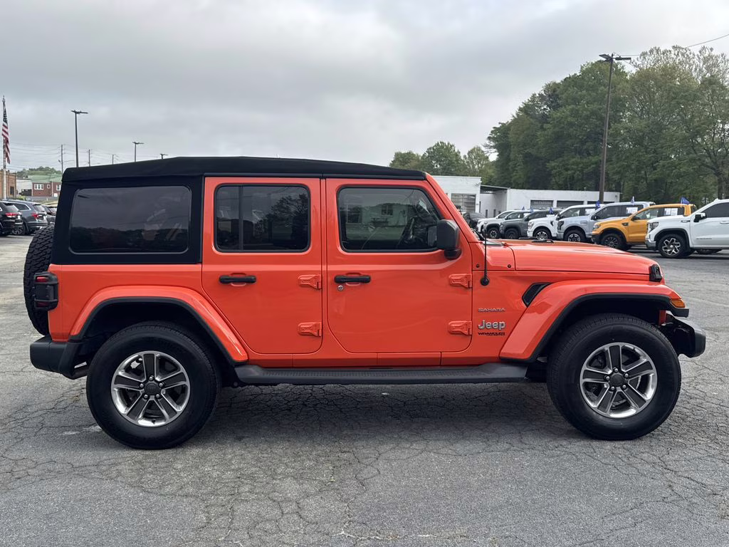 2019 Punkn Metallic Clearcoat Jeep Wrangler Unlimited Sahara 4X4 SUV