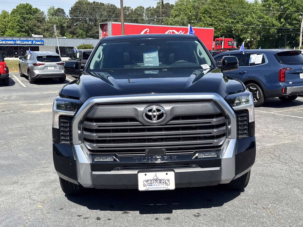 2022 Midnight Black Metallic Toyota Tundra Limited 4X4 Truck