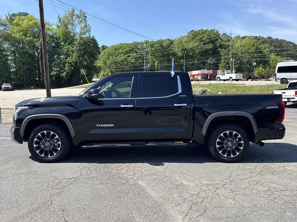 2022 Midnight Black Metallic Toyota Tundra Limited 4X4 Truck
