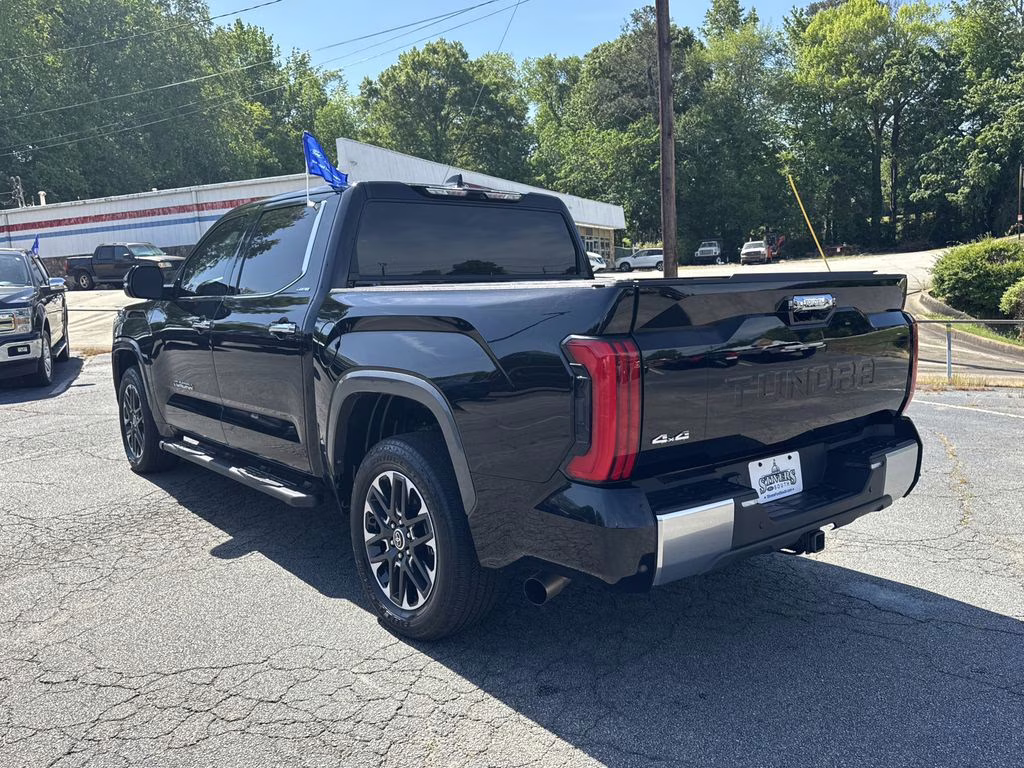 2022 Midnight Black Metallic Toyota Tundra Limited 4X4 Truck