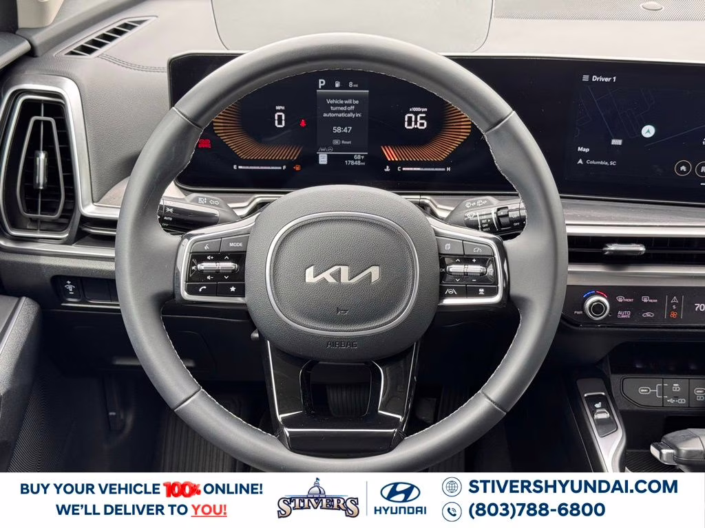 2025 Wolf Gray Kia Sorento S FWD SUV