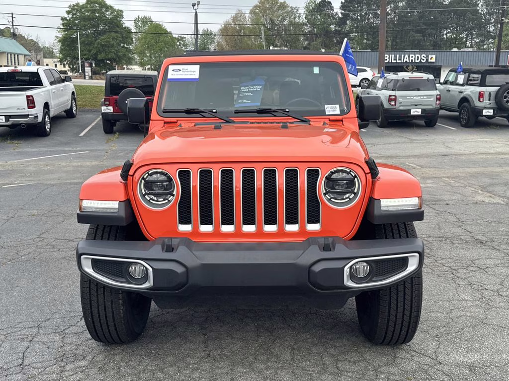 2019 Punkn Metallic Clearcoat Jeep Wrangler Unlimited Sahara 4X4 SUV