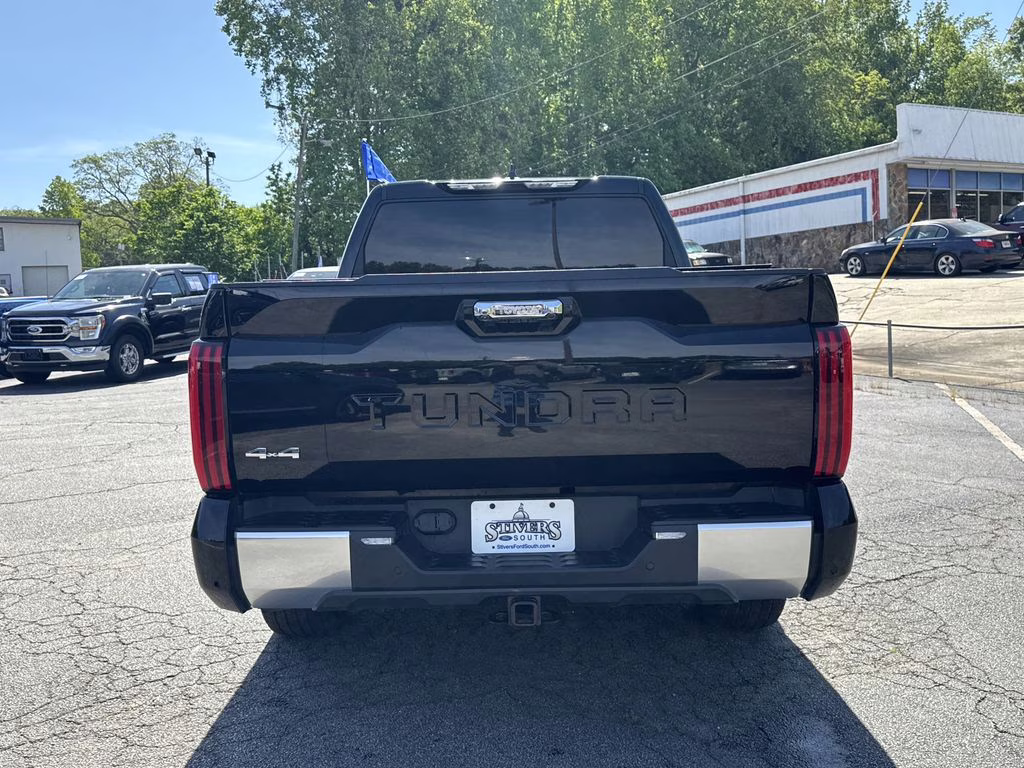 2022 Midnight Black Metallic Toyota Tundra Limited 4X4 Truck