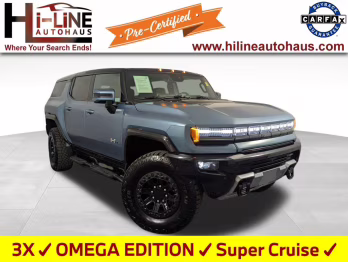 2024 Neptune Blue Matte GMC HUMMER EV SUV 3X SUV