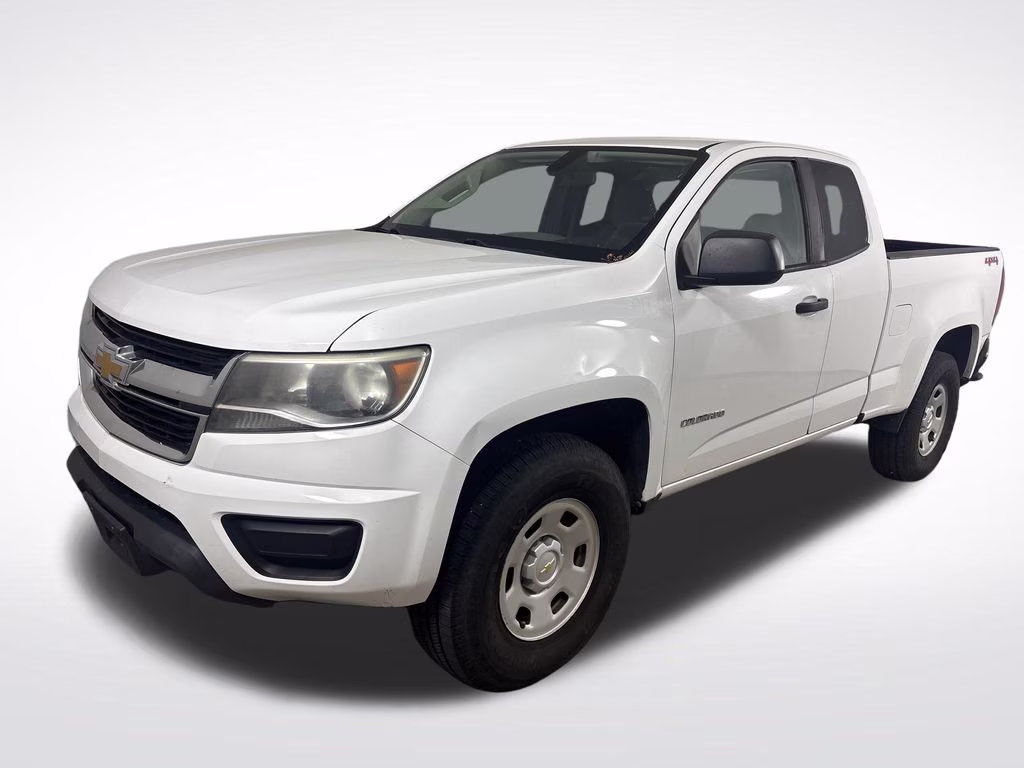 2018 Summit White Chevrolet Colorado Work Truck 4X4 Truck