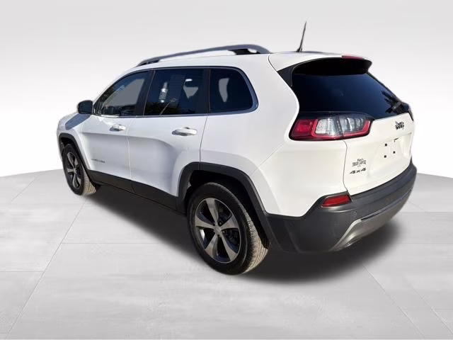 2019 Bright White Clearcoat Jeep Cherokee Limited 4X4 SUV