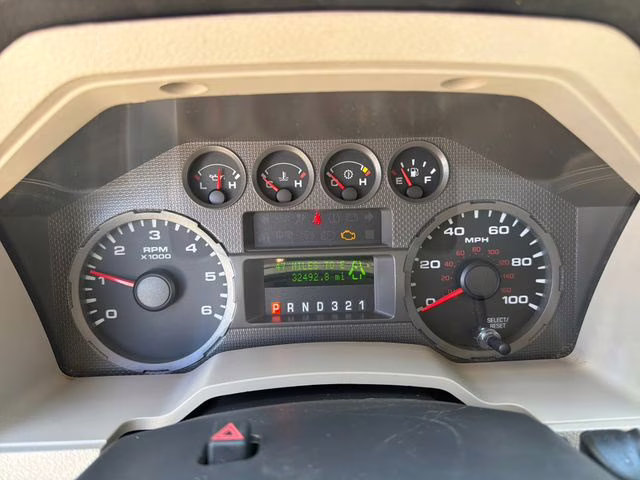 2009 Green Ford Super Duty F-350 DRW XL 4X4 Chassis