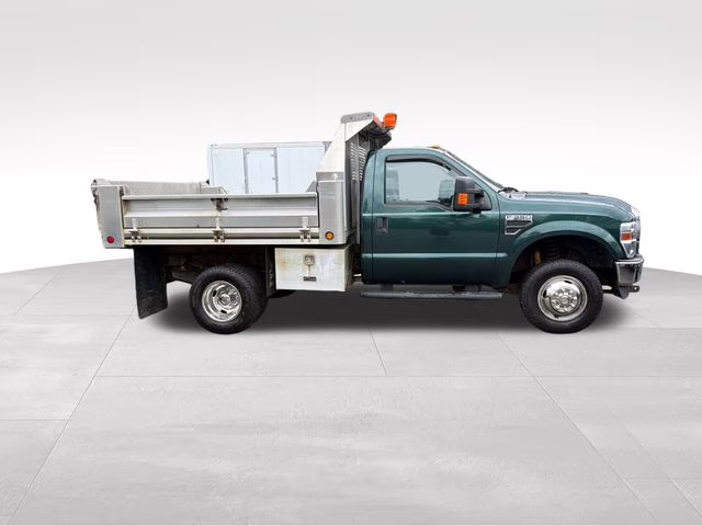2009 Green Ford Super Duty F-350 DRW XL 4X4 Chassis