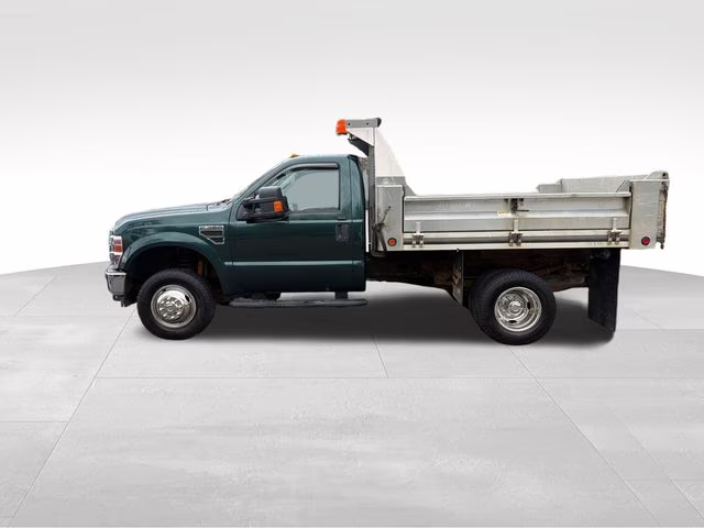 2009 Green Ford Super Duty F-350 DRW XL 4X4 Chassis
