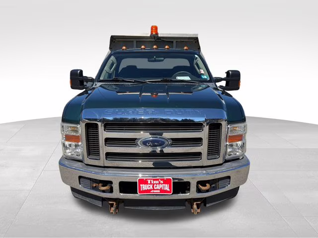 2009 Green Ford Super Duty F-350 DRW XL 4X4 Chassis