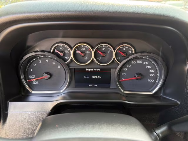 2019 Blue Chevrolet Silverado 1500 RST 4X4 Truck