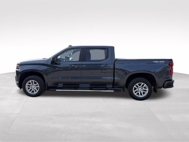 2019 Blue Chevrolet Silverado 1500 RST 4X4 Truck