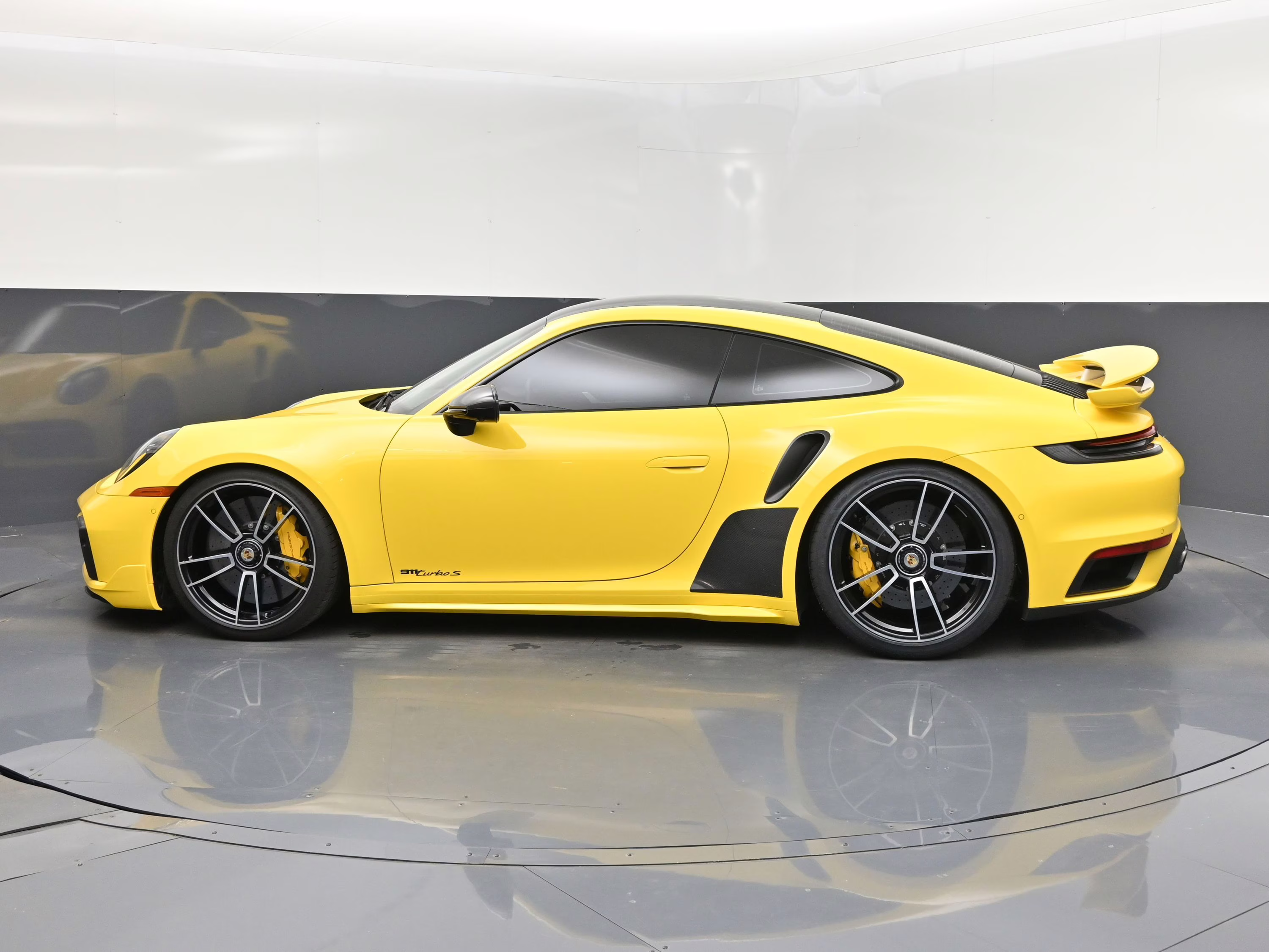 2022 Racing Yellow Porsche 911 Turbo S AWD Coupe