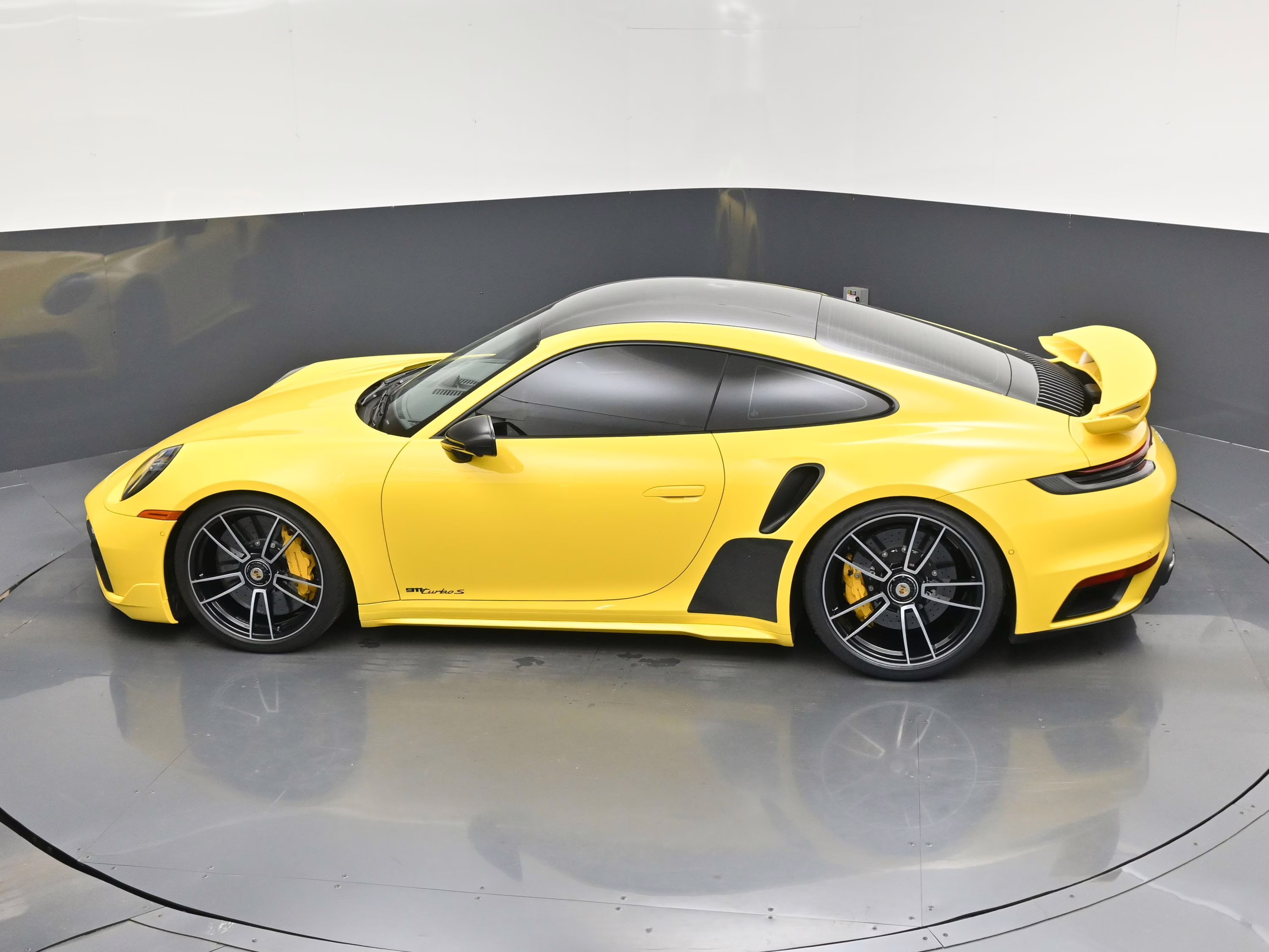 2022 Racing Yellow Porsche 911 Turbo S AWD Coupe