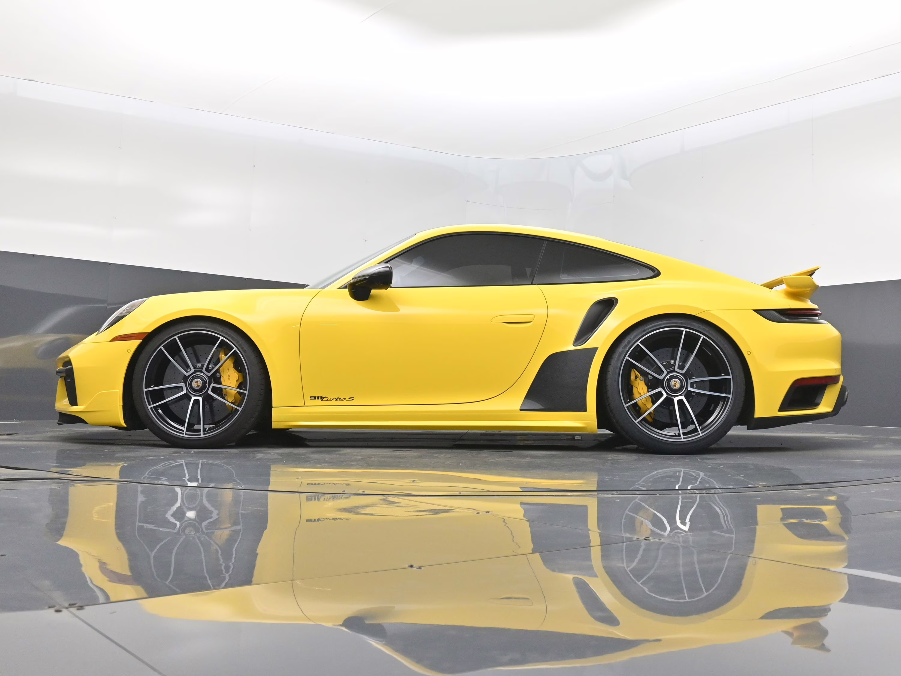 2022 Racing Yellow Porsche 911 Turbo S AWD Coupe
