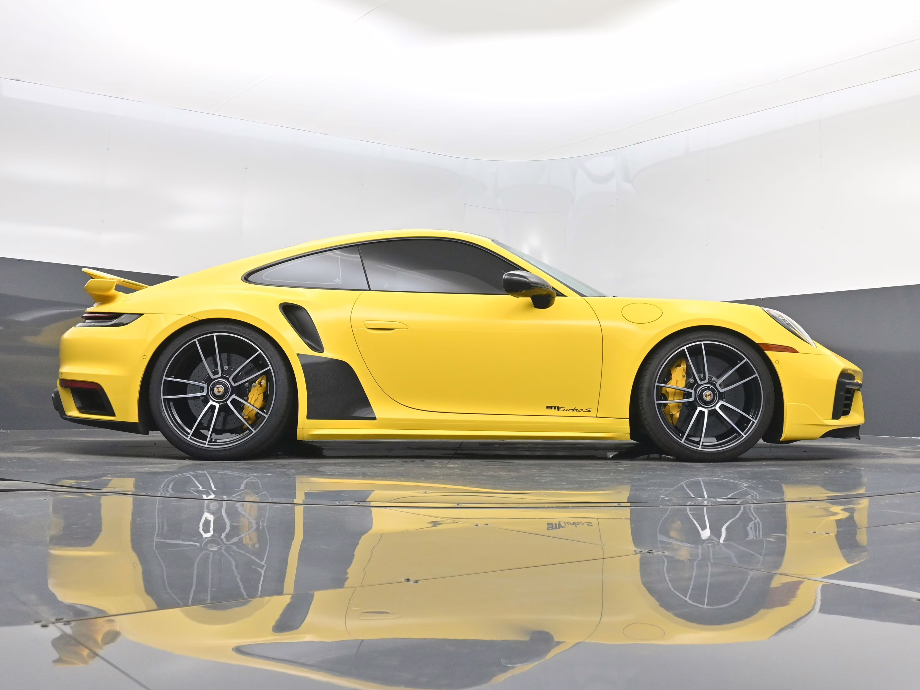 2022 Racing Yellow Porsche 911 Turbo S AWD Coupe