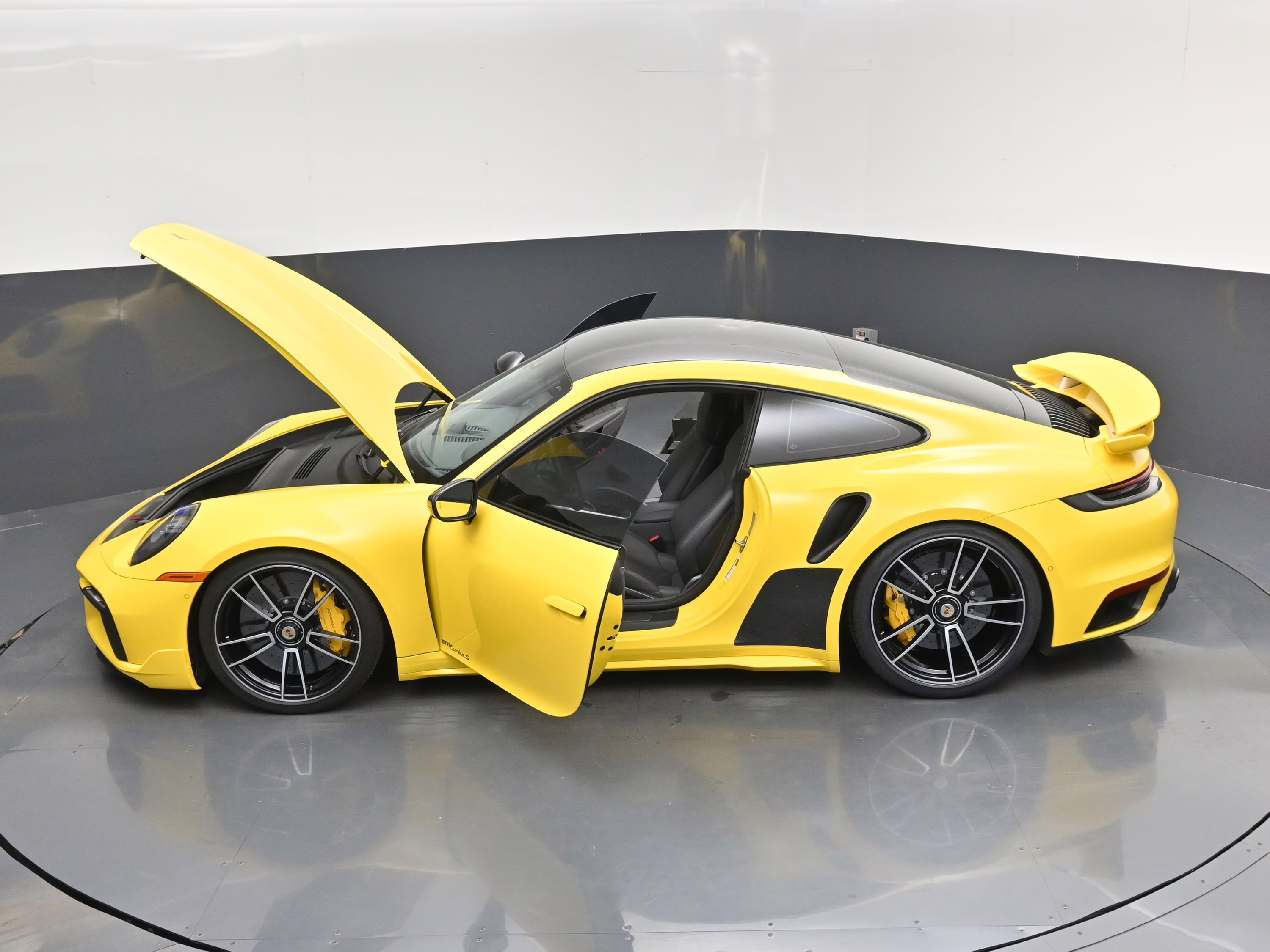 2022 Racing Yellow Porsche 911 Turbo S AWD Coupe