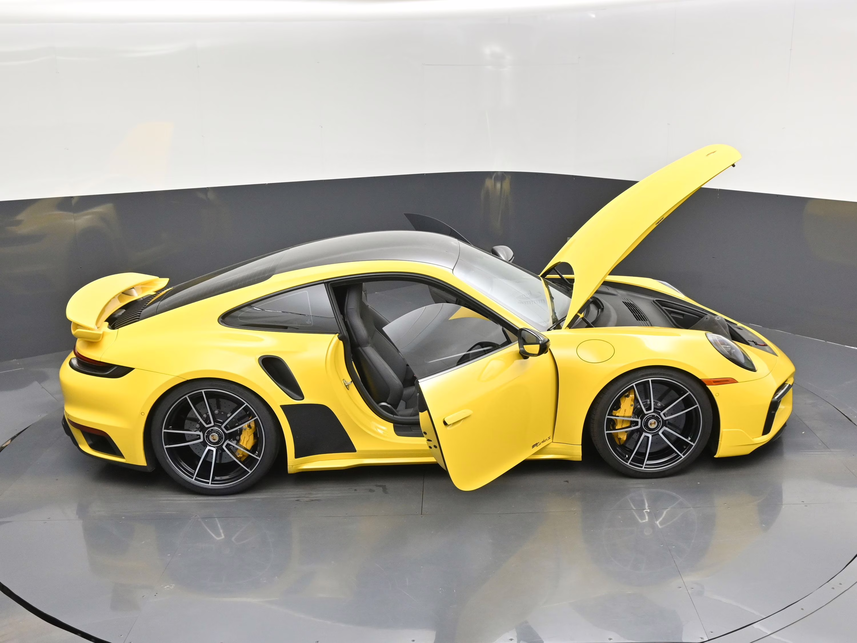 2022 Racing Yellow Porsche 911 Turbo S AWD Coupe