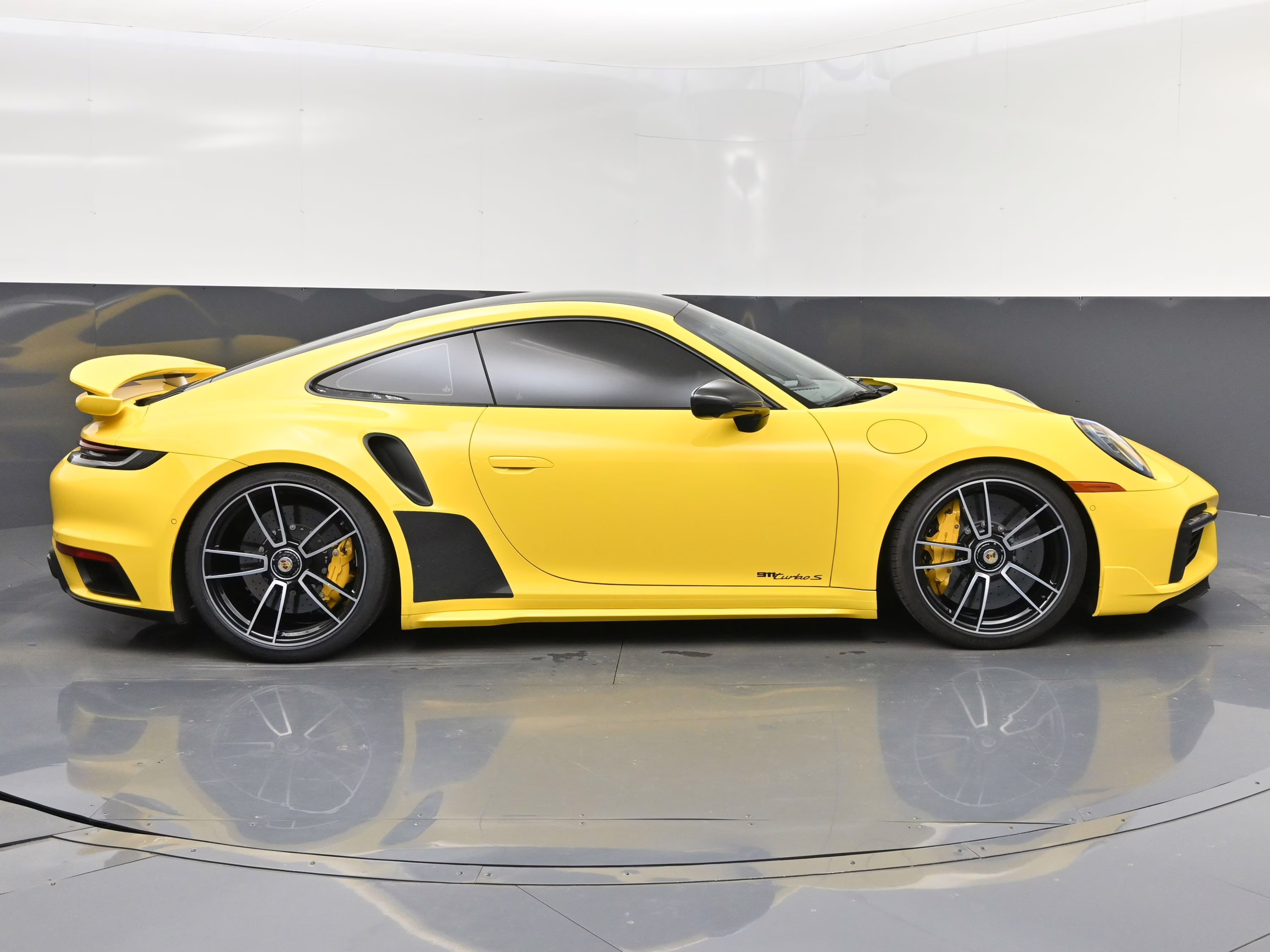 2022 Racing Yellow Porsche 911 Turbo S AWD Coupe