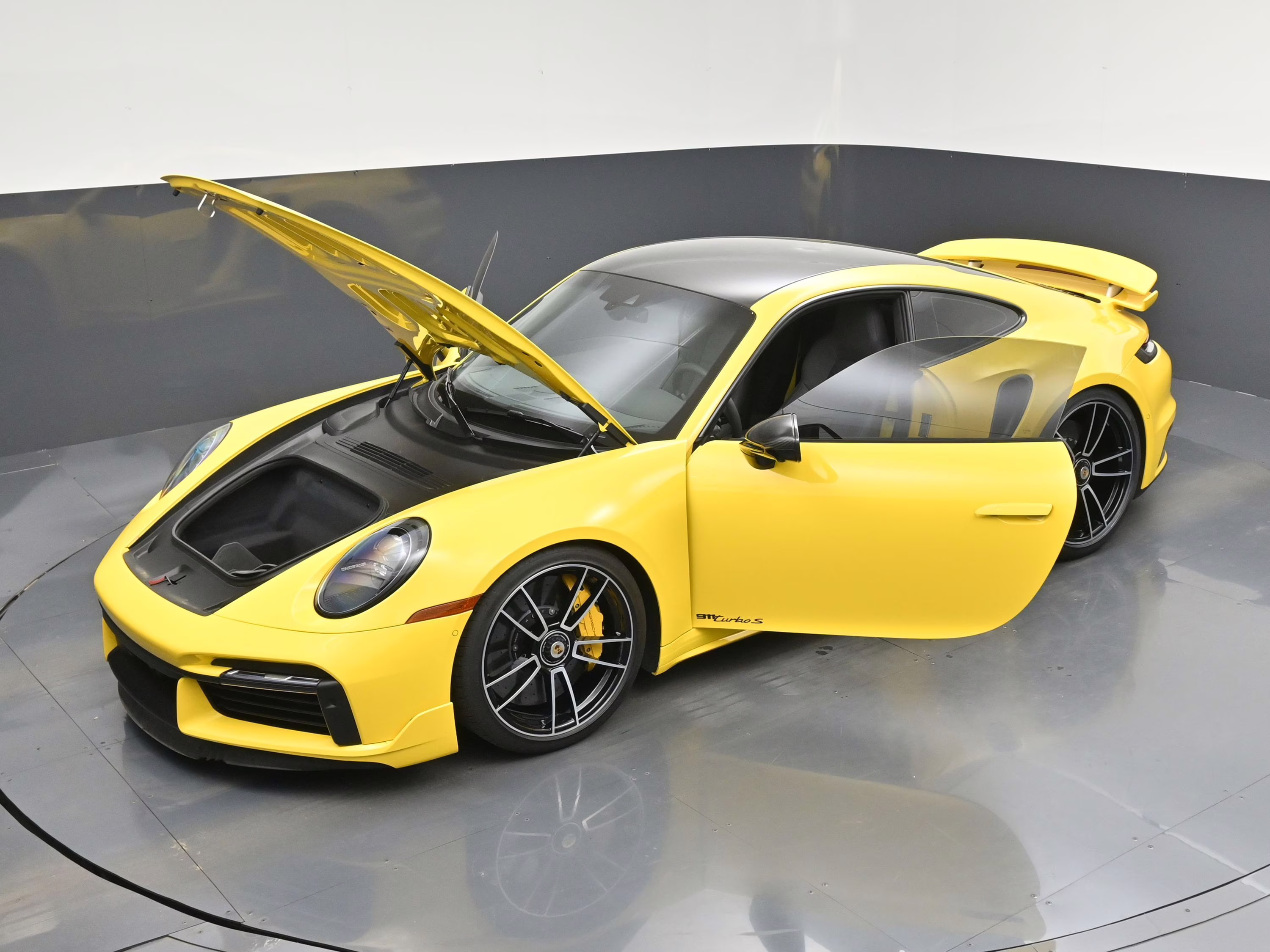 2022 Racing Yellow Porsche 911 Turbo S AWD Coupe
