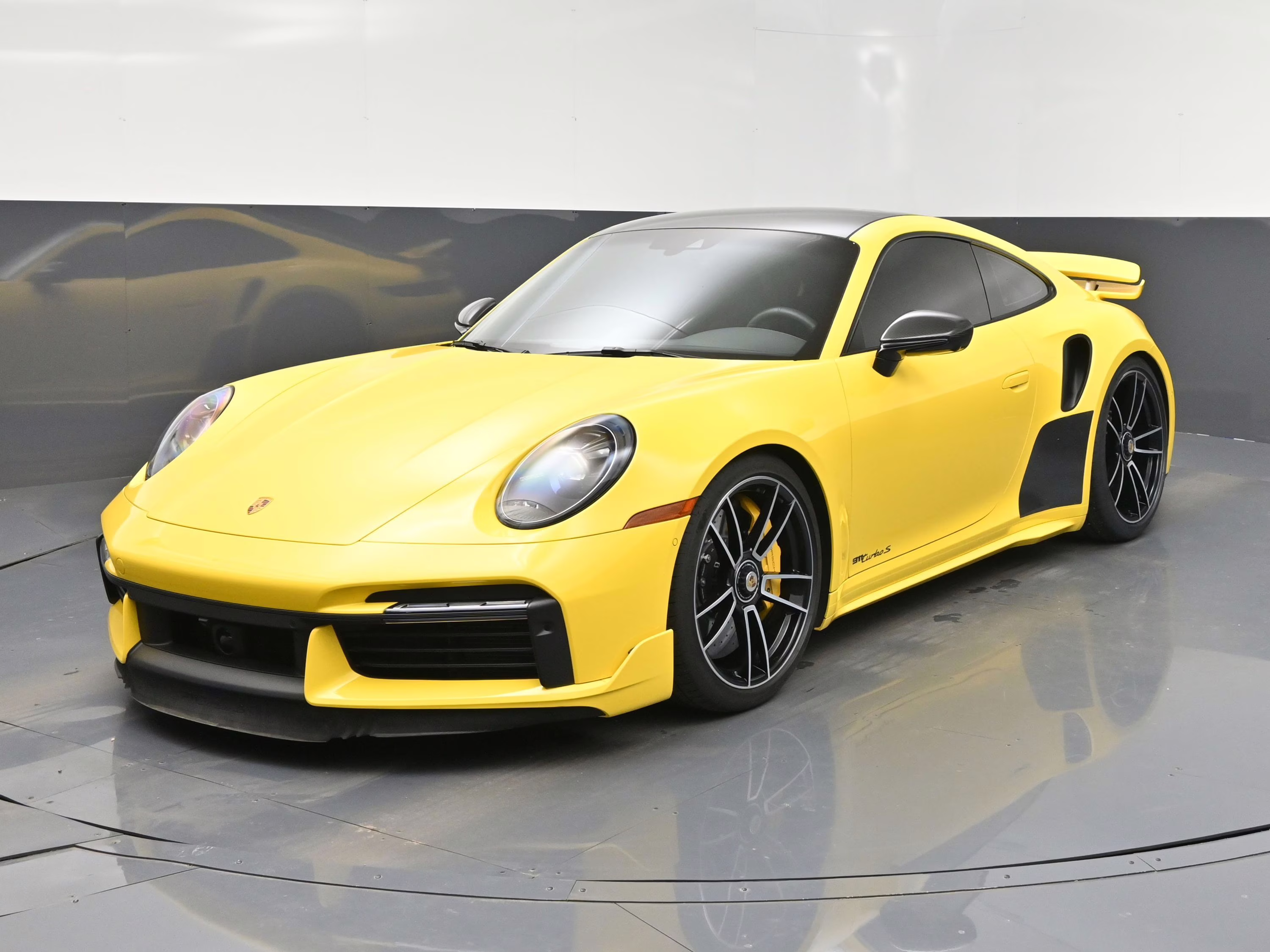 2022 Racing Yellow Porsche 911 Turbo S AWD Coupe
