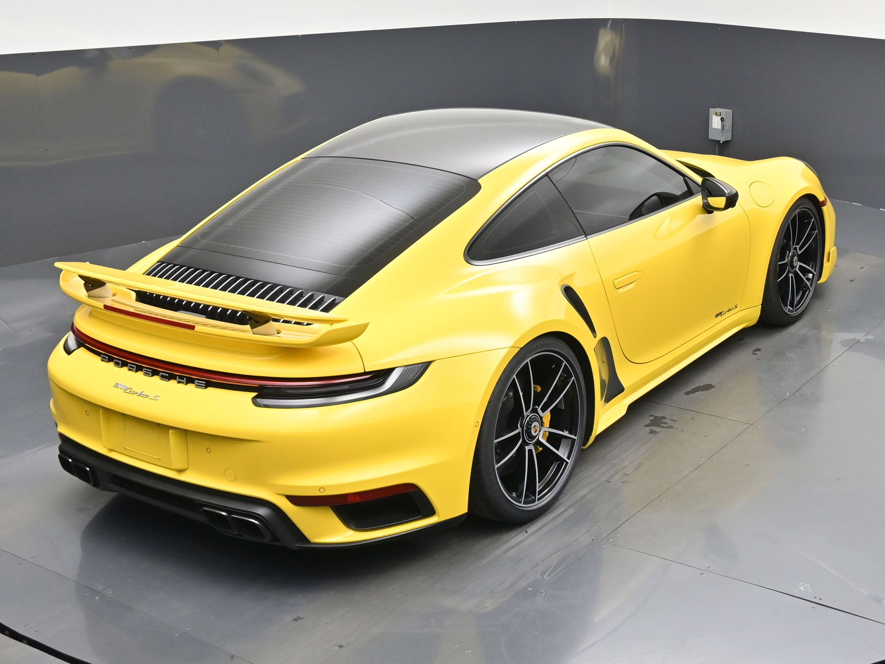 2022 Racing Yellow Porsche 911 Turbo S AWD Coupe