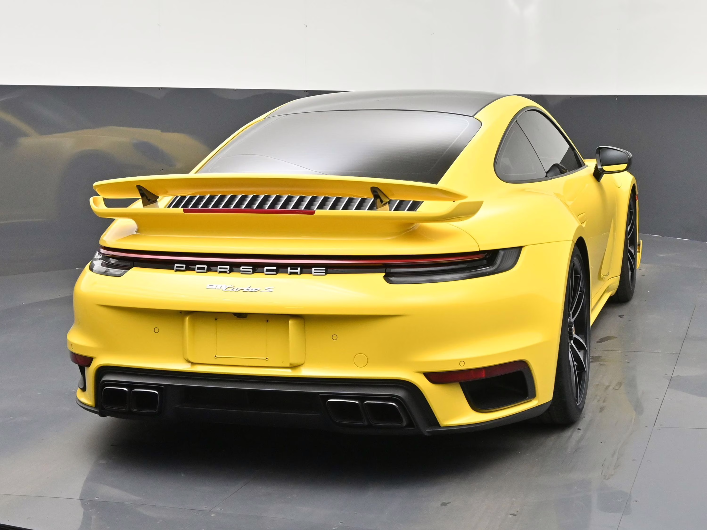 2022 Racing Yellow Porsche 911 Turbo S AWD Coupe
