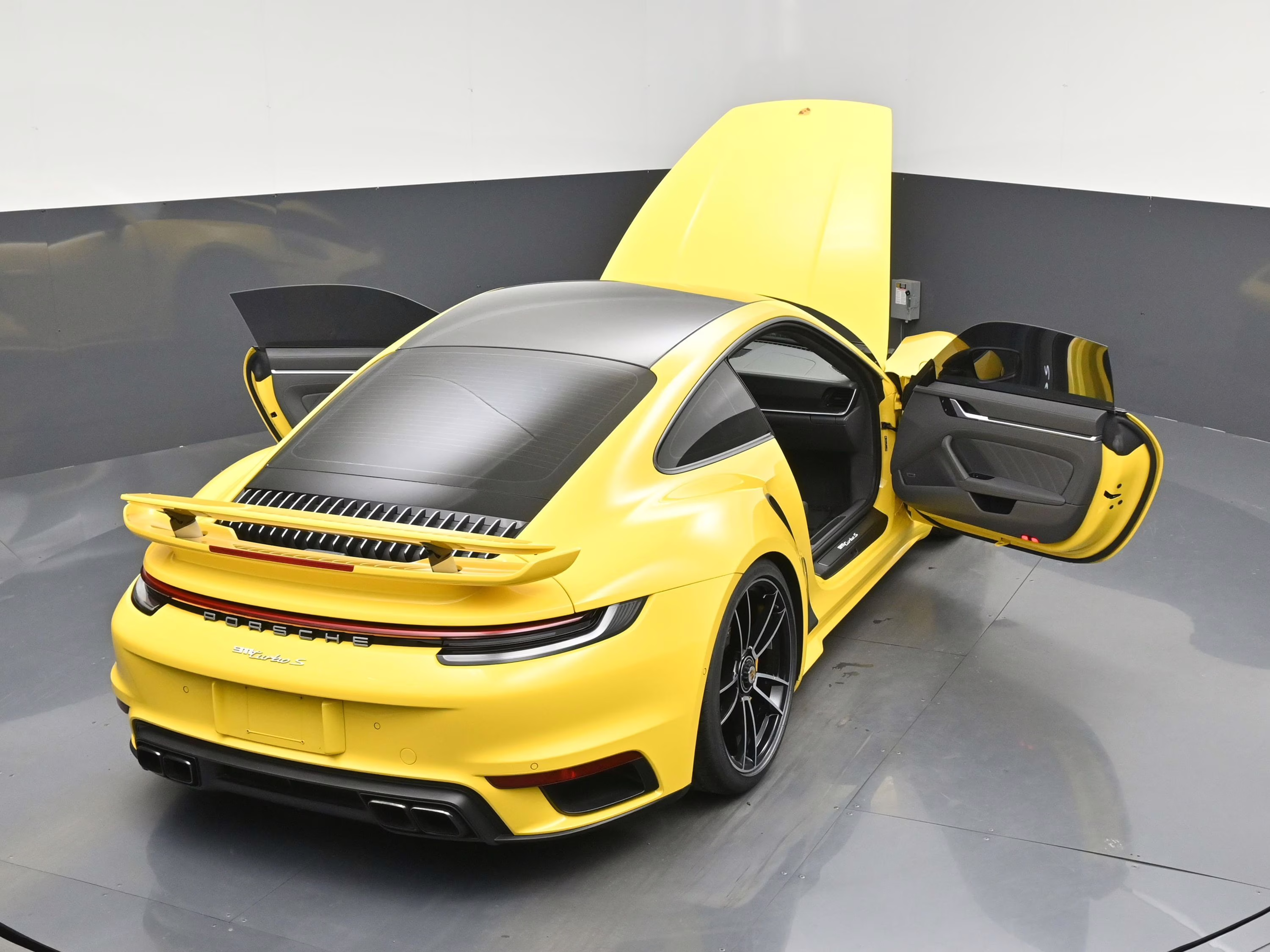 2022 Racing Yellow Porsche 911 Turbo S AWD Coupe