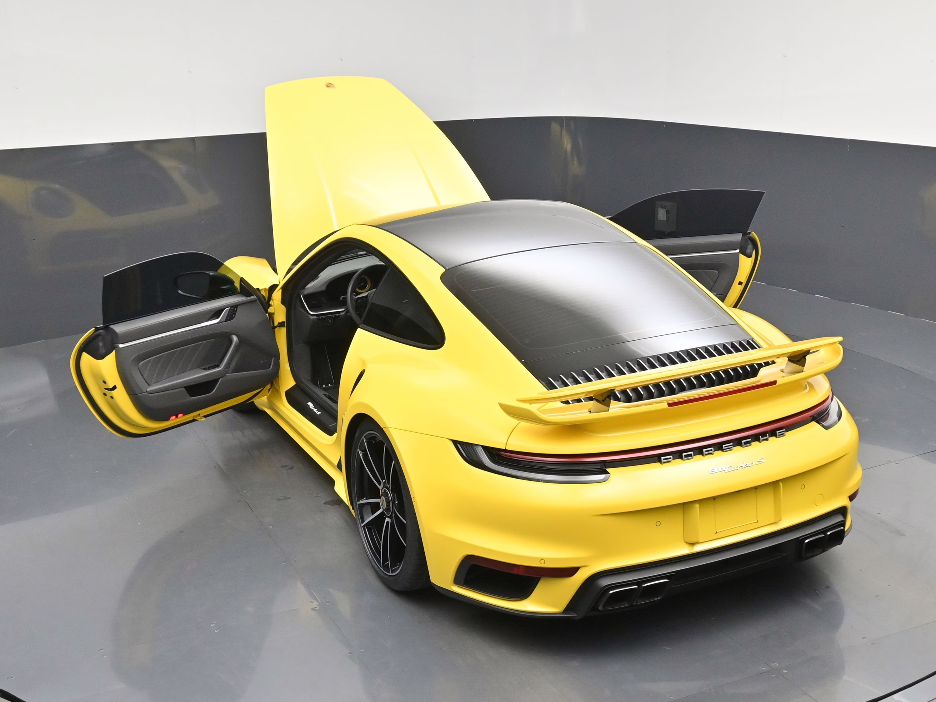 2022 Racing Yellow Porsche 911 Turbo S AWD Coupe