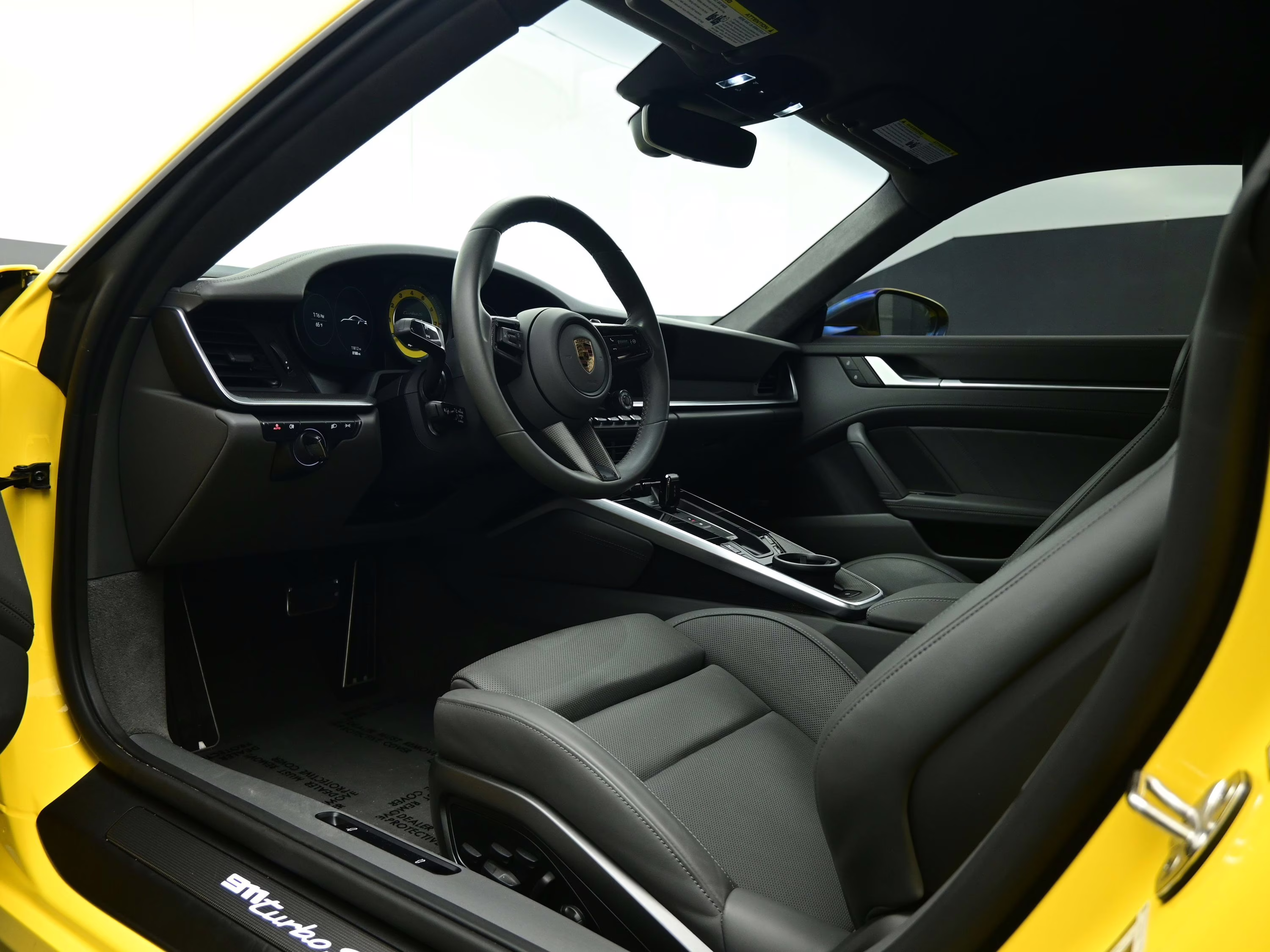 2022 Racing Yellow Porsche 911 Turbo S AWD Coupe