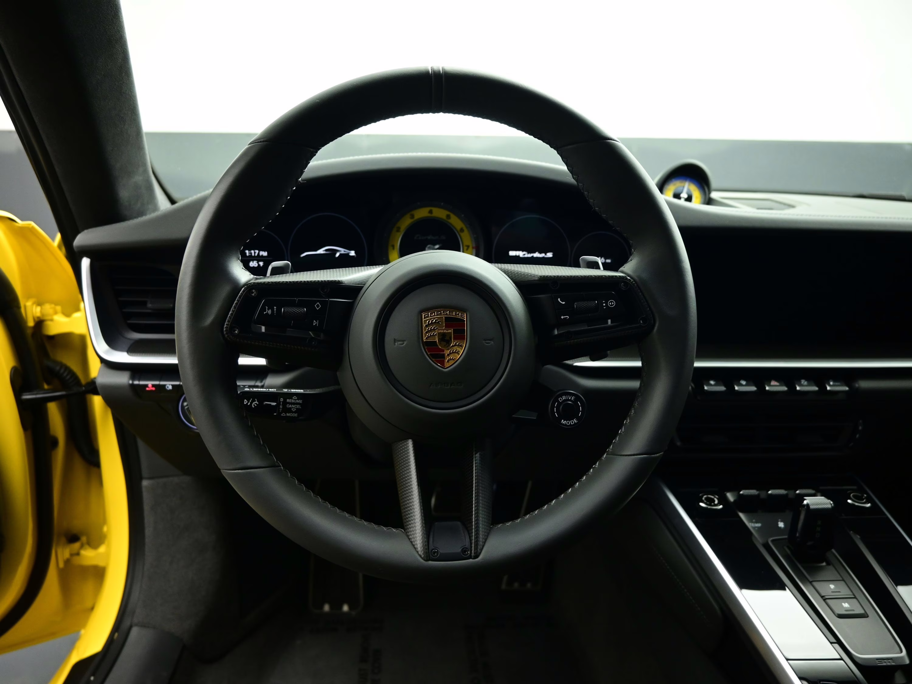 2022 Racing Yellow Porsche 911 Turbo S AWD Coupe