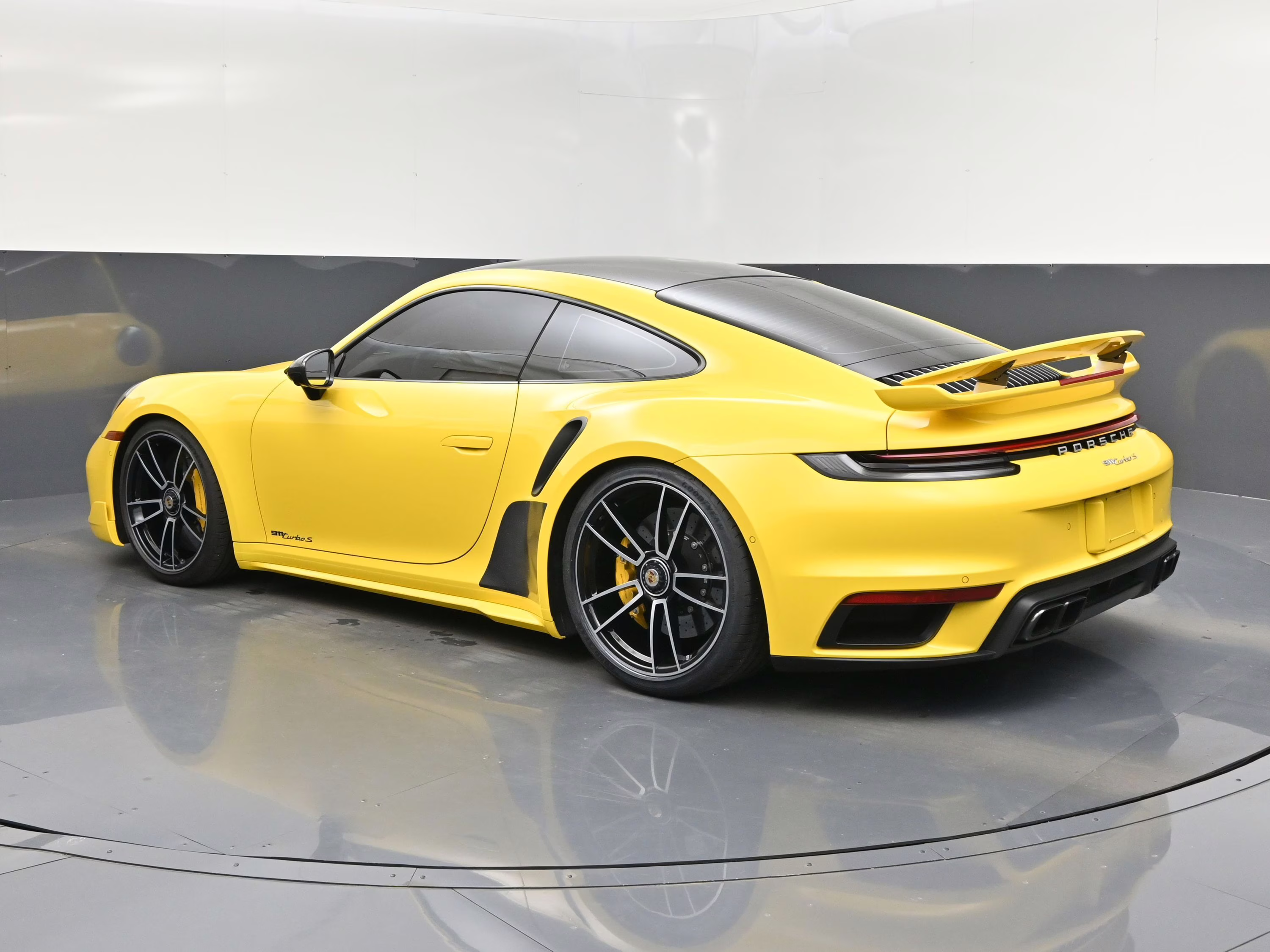 2022 Racing Yellow Porsche 911 Turbo S AWD Coupe