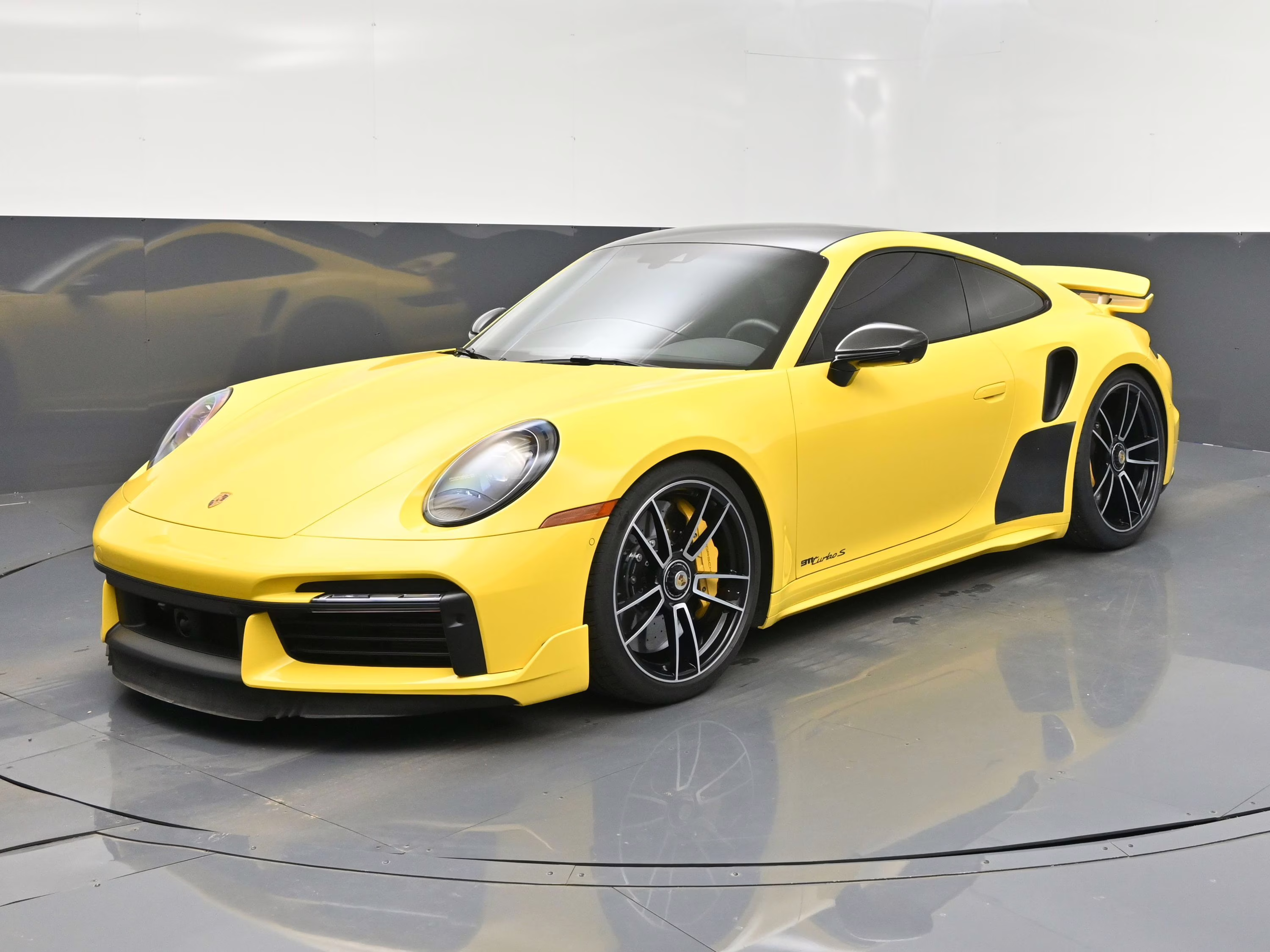 2022 Racing Yellow Porsche 911 Turbo S AWD Coupe