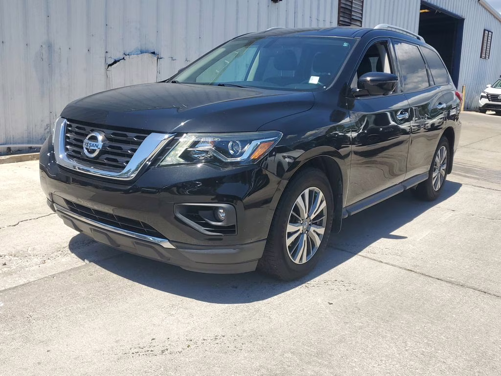 2020 Magnetic Black Pearl Nissan Pathfinder SL FWD SUV