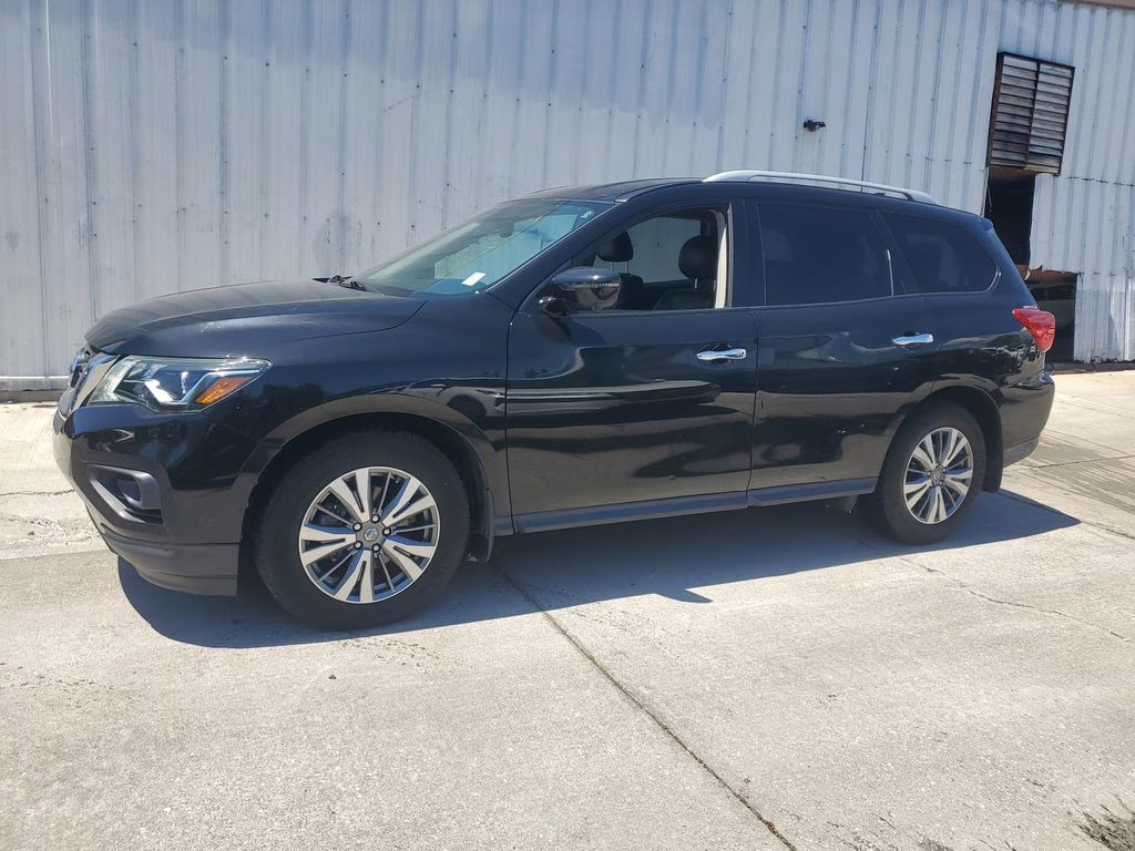 2020 Magnetic Black Pearl Nissan Pathfinder SL FWD SUV