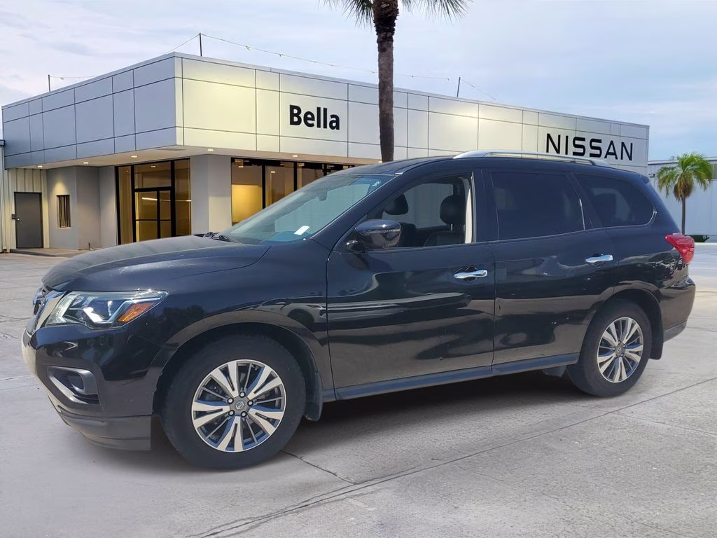 2020 Magnetic Black Pearl Nissan Pathfinder SL FWD SUV