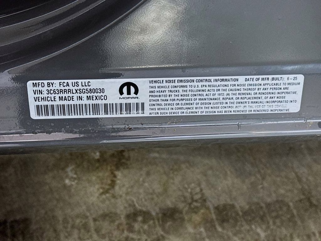 2025 Ceramic Gray Clearcoat Ram 3500 Limited 4X4 Truck