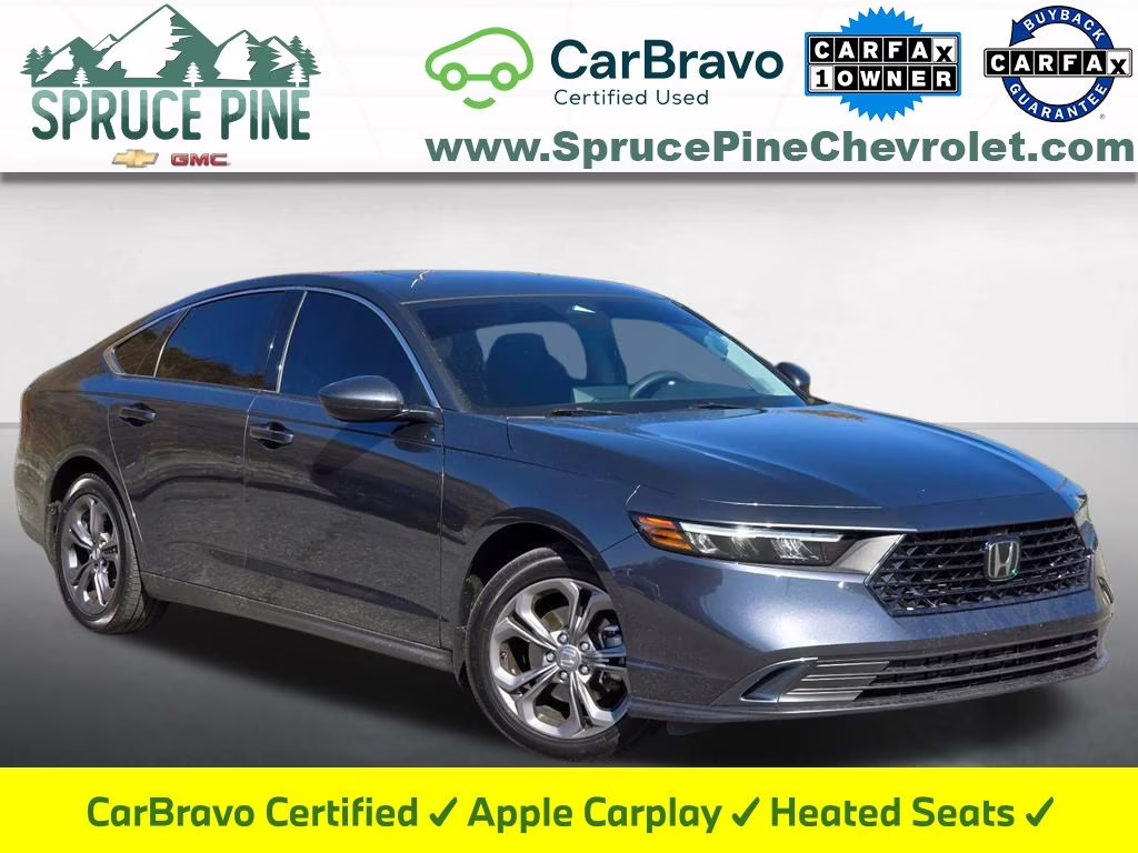 2023 Gray Honda Accord EX FWD Sedan