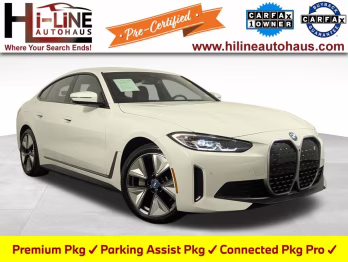 2023 Alpine White BMW i4 eDrive40 RWD Hatchback