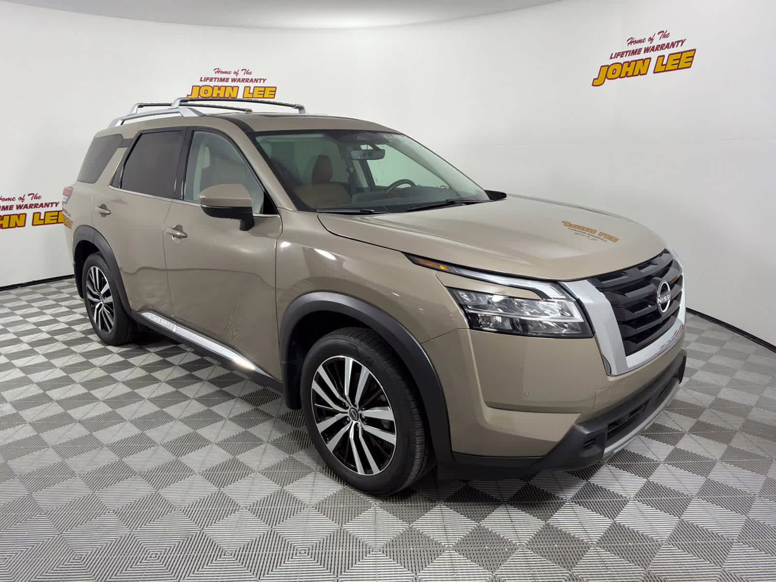 2024 Baja Storm Nissan Pathfinder Platinum FWD SUV