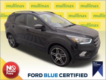 2019 Agate Black Metallic Ford Escape SEL FWD SUV
