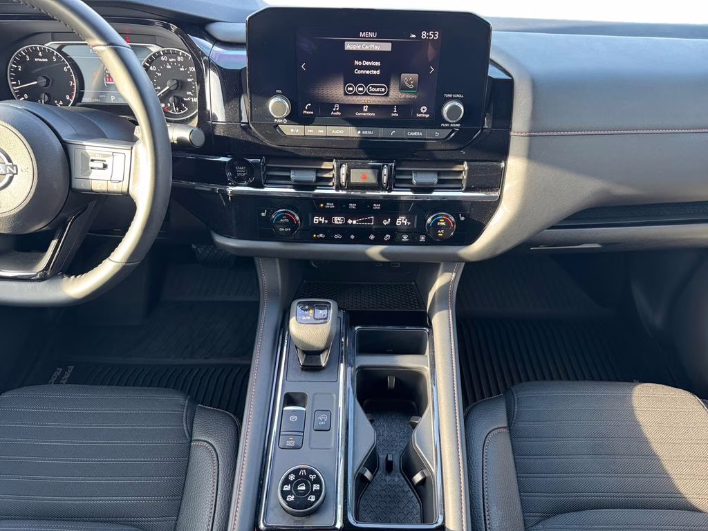 2025 Glacier White Nissan Pathfinder Rock Creek 4X4 SUV