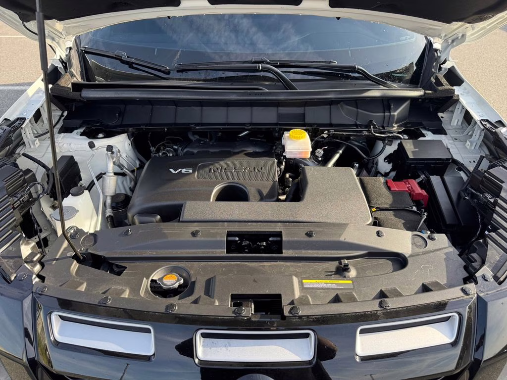 2025 Glacier White Nissan Pathfinder Rock Creek 4X4 SUV